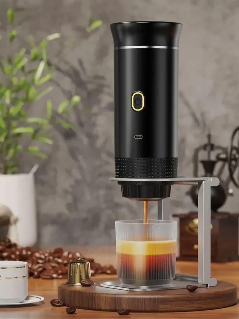 Přenosný 3v1 espresso kávovar