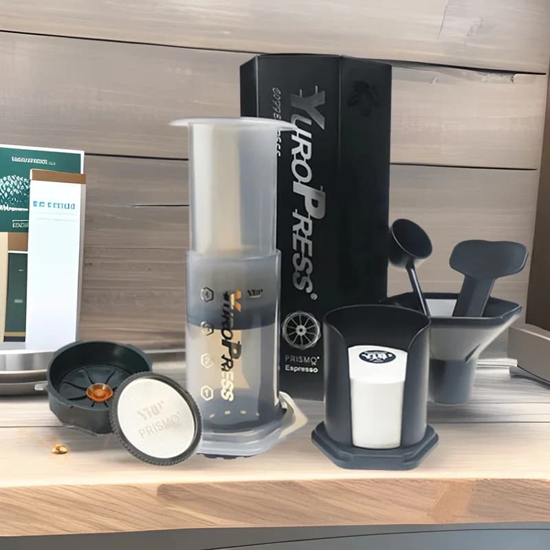 Přenosný french press kávovar